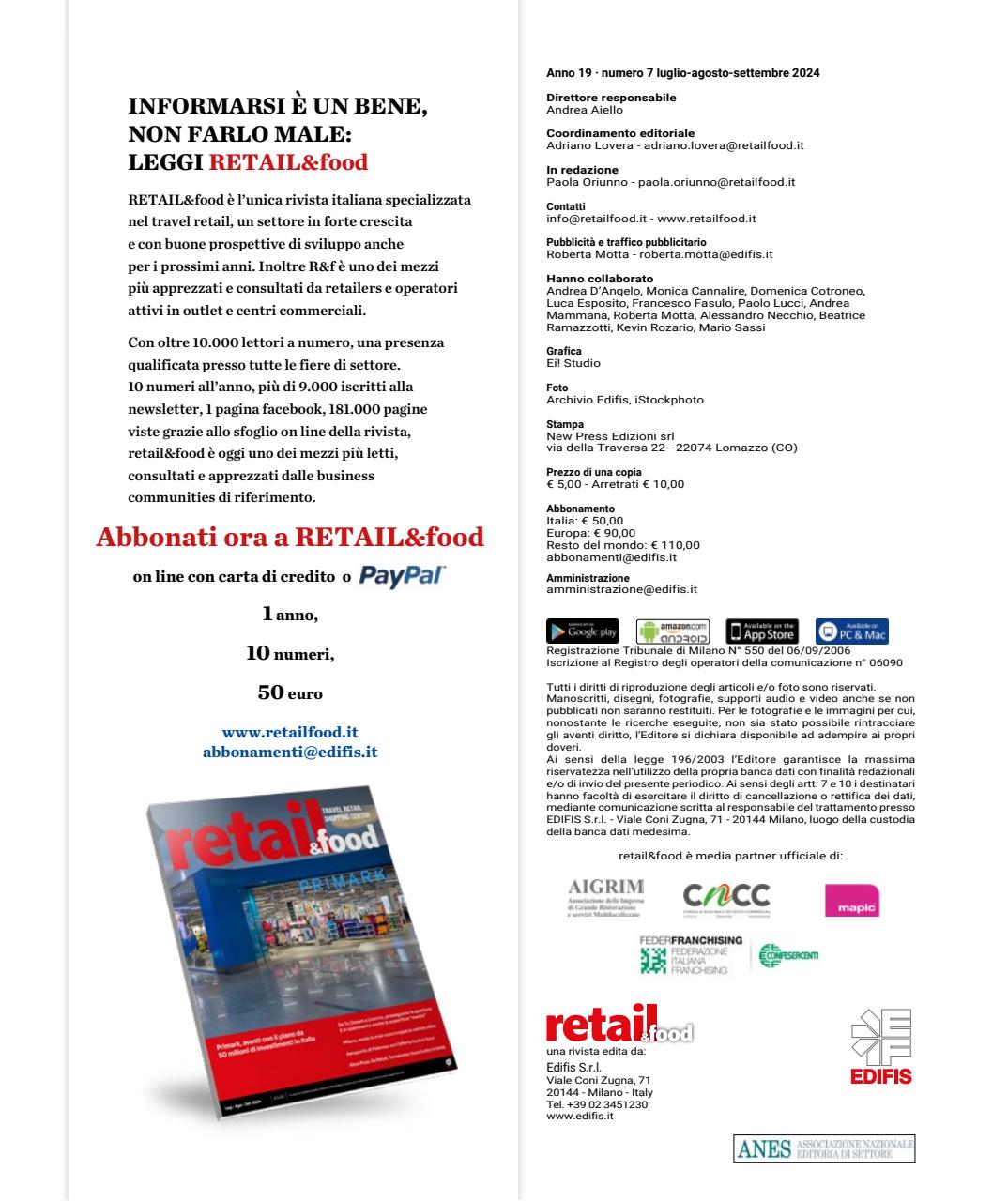 Retail&food Preview Pages