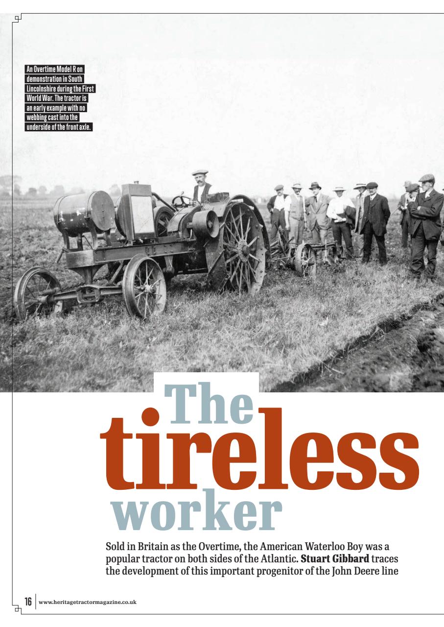 Classic Tractor Preview Pages