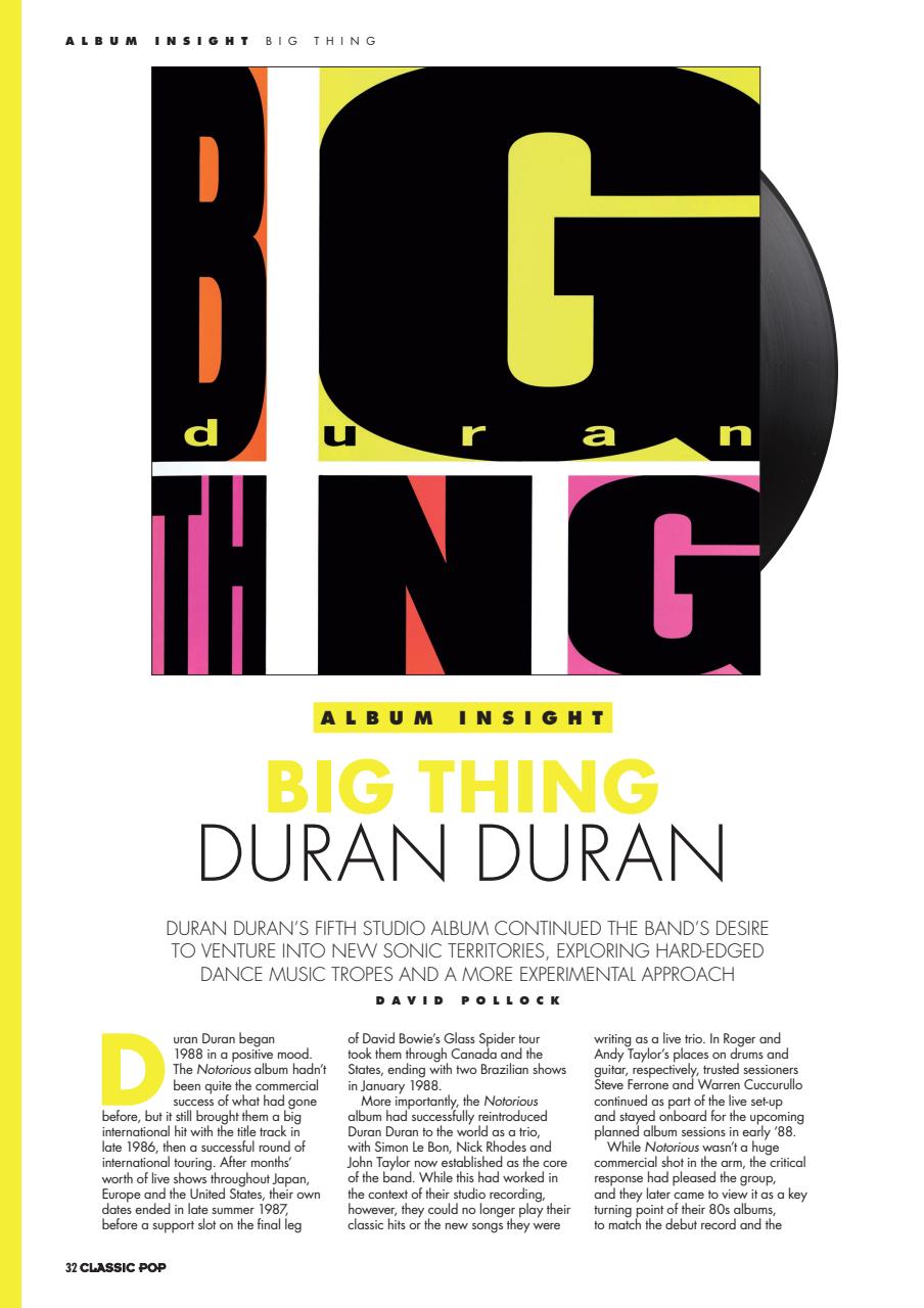 Classic Pop Presents Preview Pages