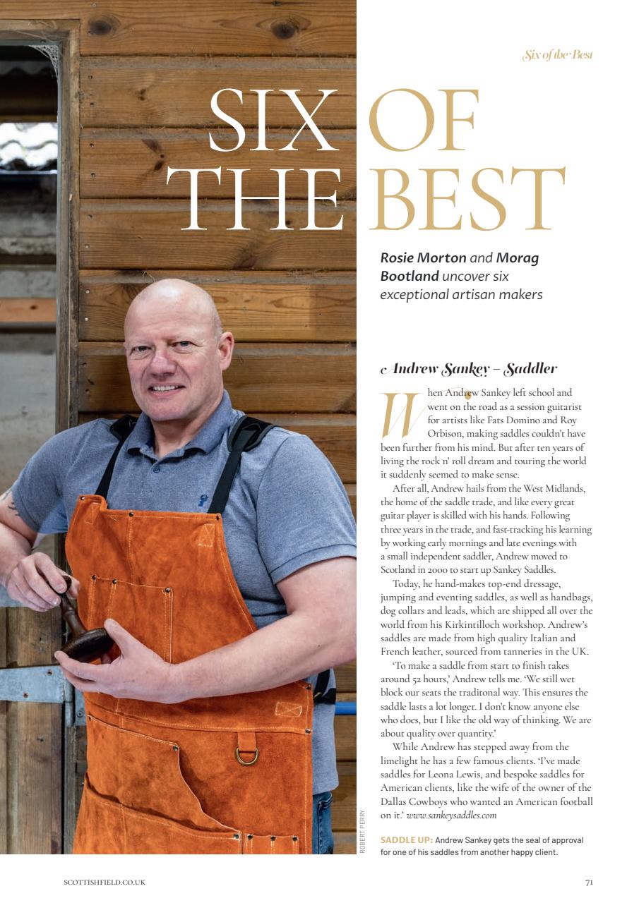 Scottish Field Preview Pages