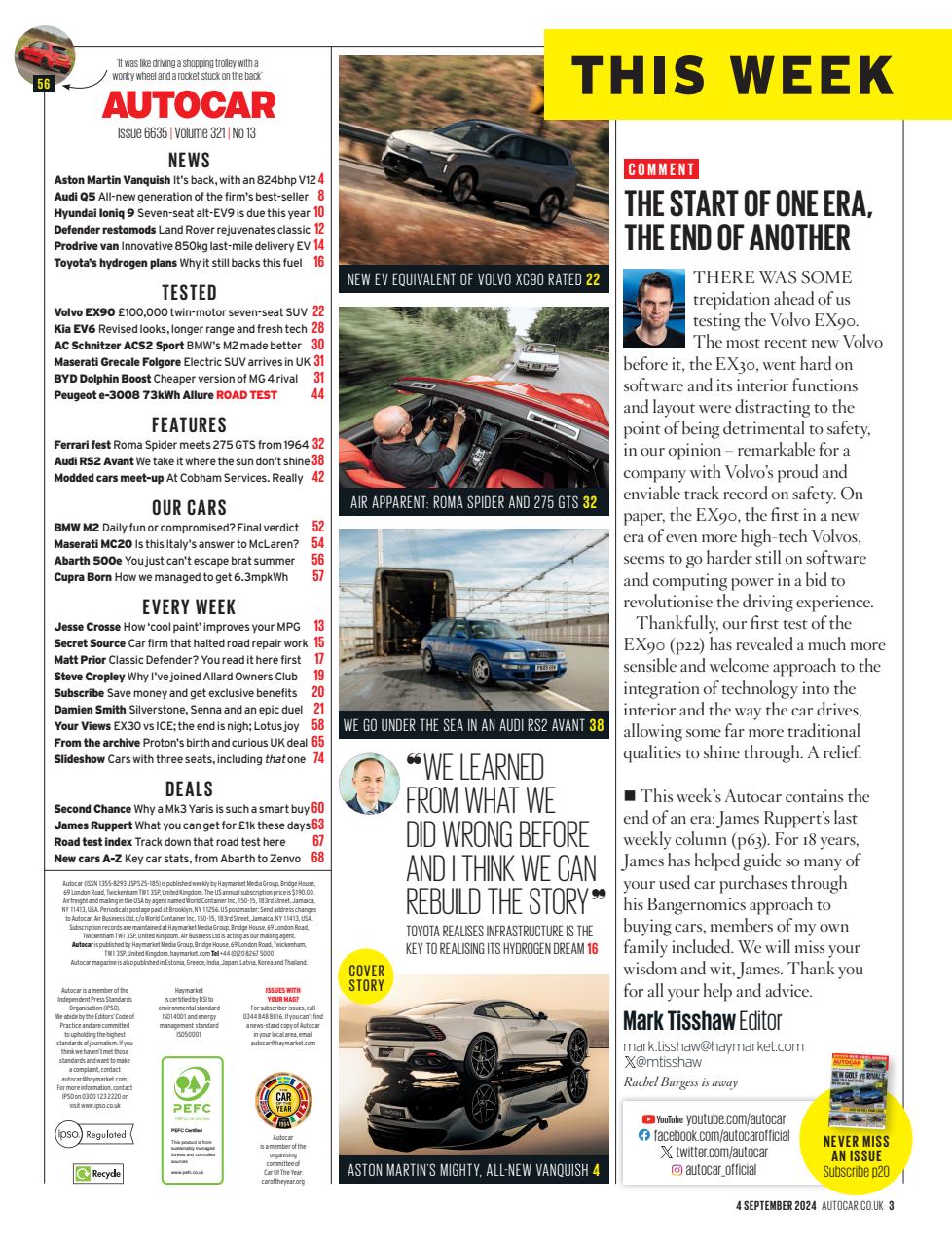Autocar Preview Pages