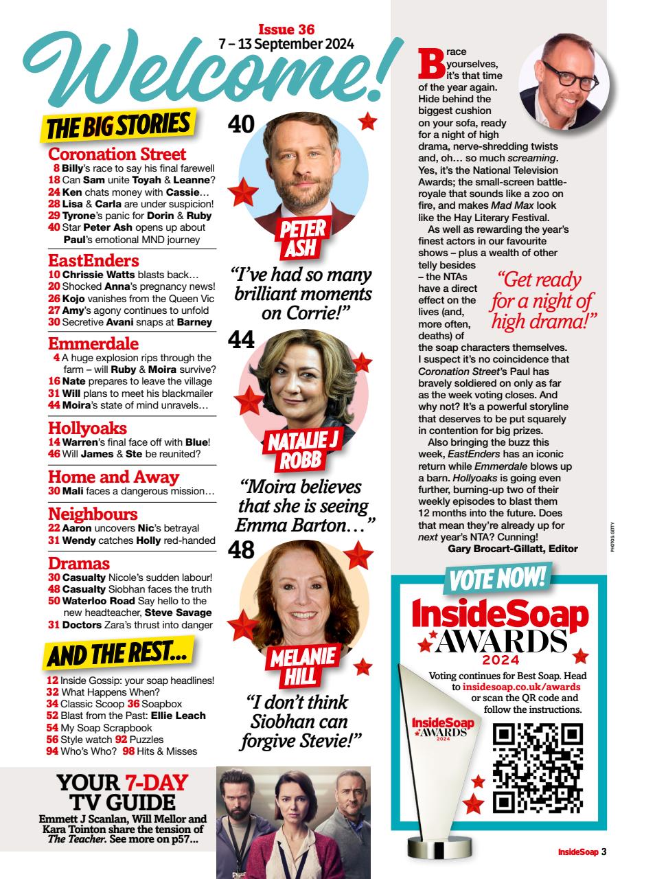 Inside Soap Preview Pages