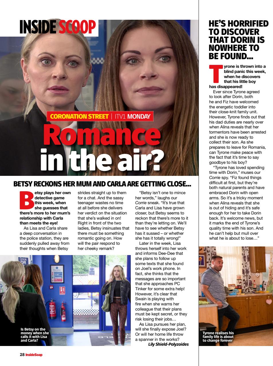 Inside Soap Preview Pages