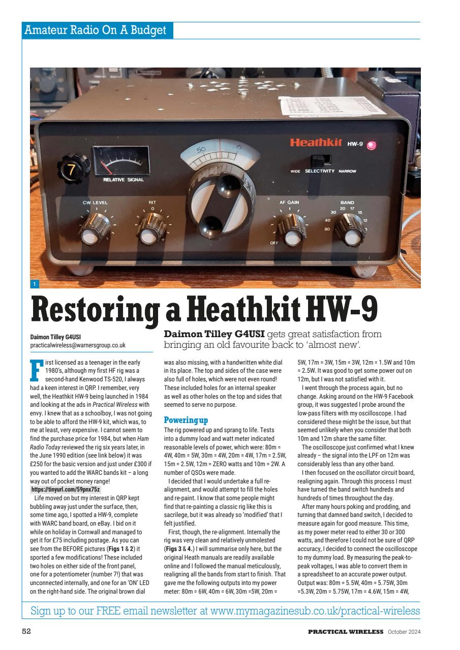 Practical Wireless Preview Pages