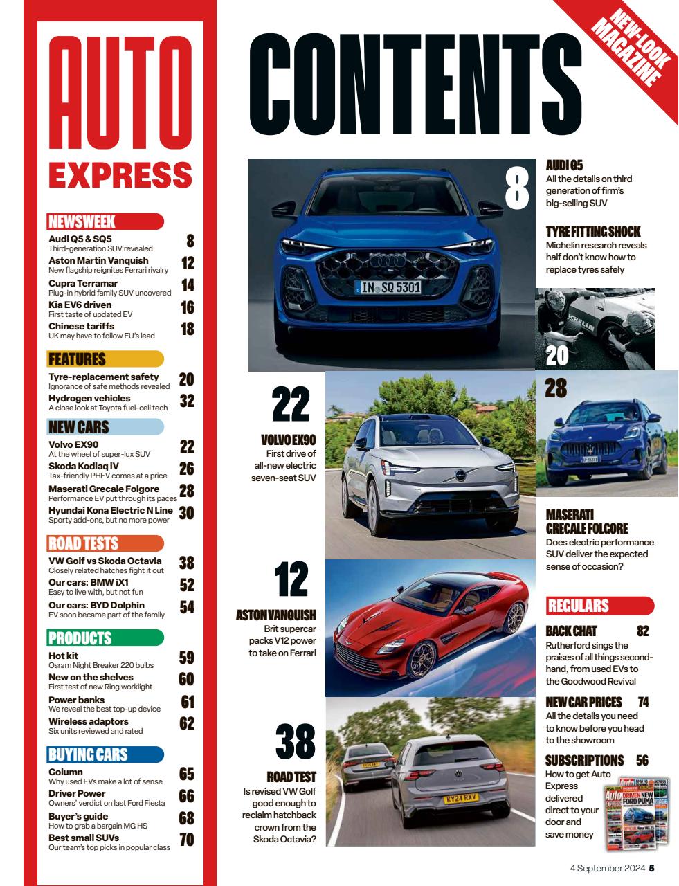 Auto Express Preview Pages