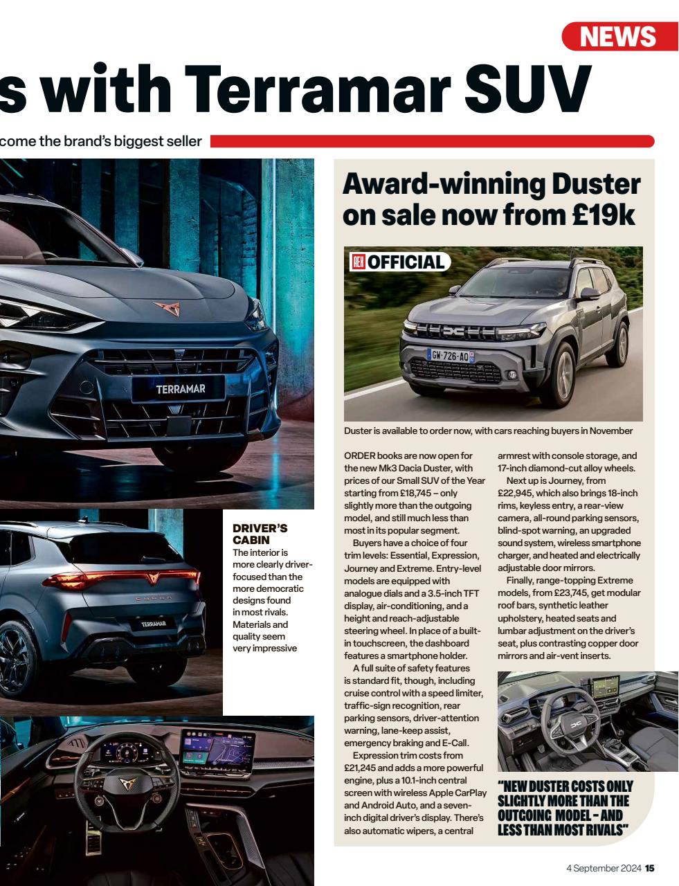 Auto Express Preview Pages