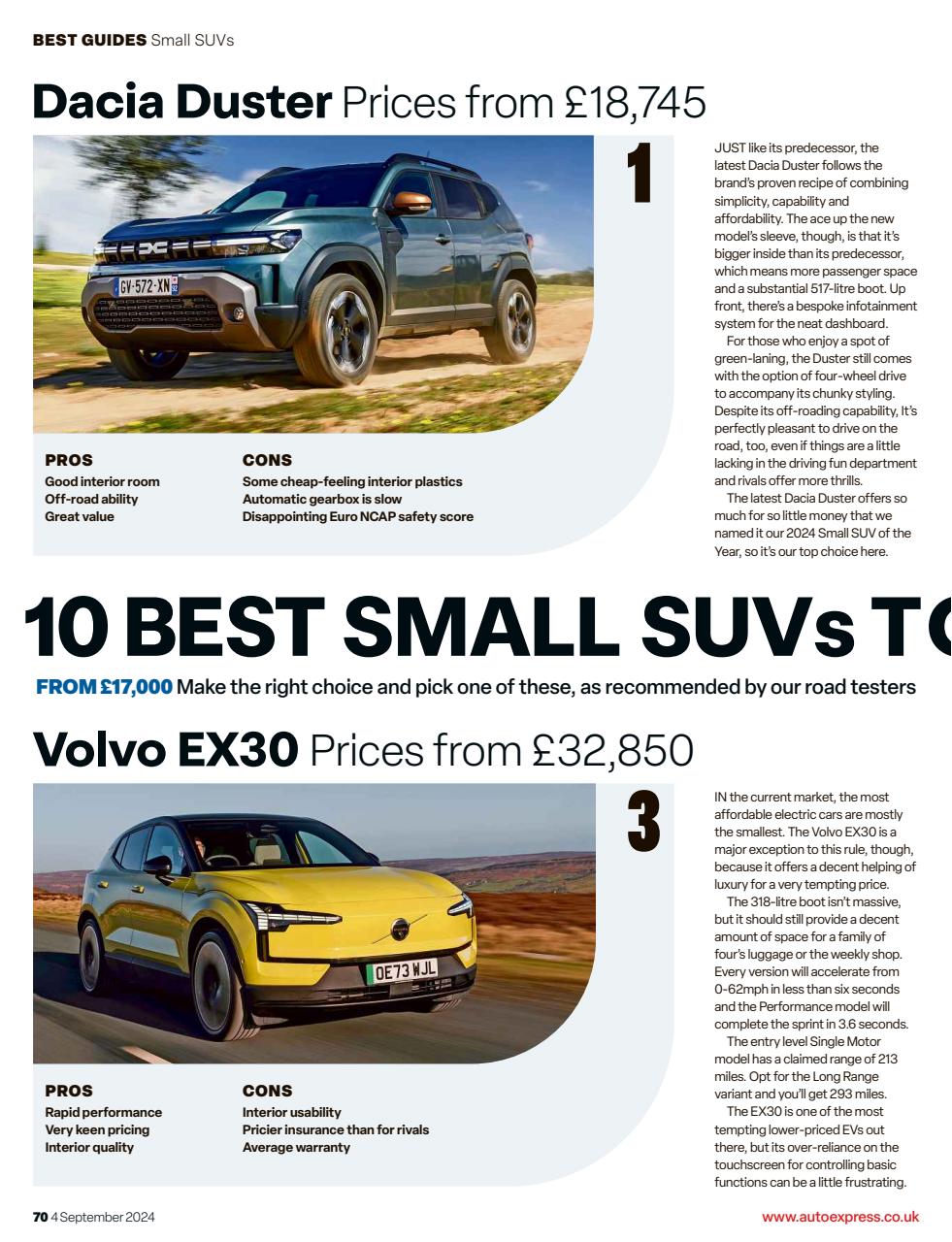 Auto Express Preview Pages