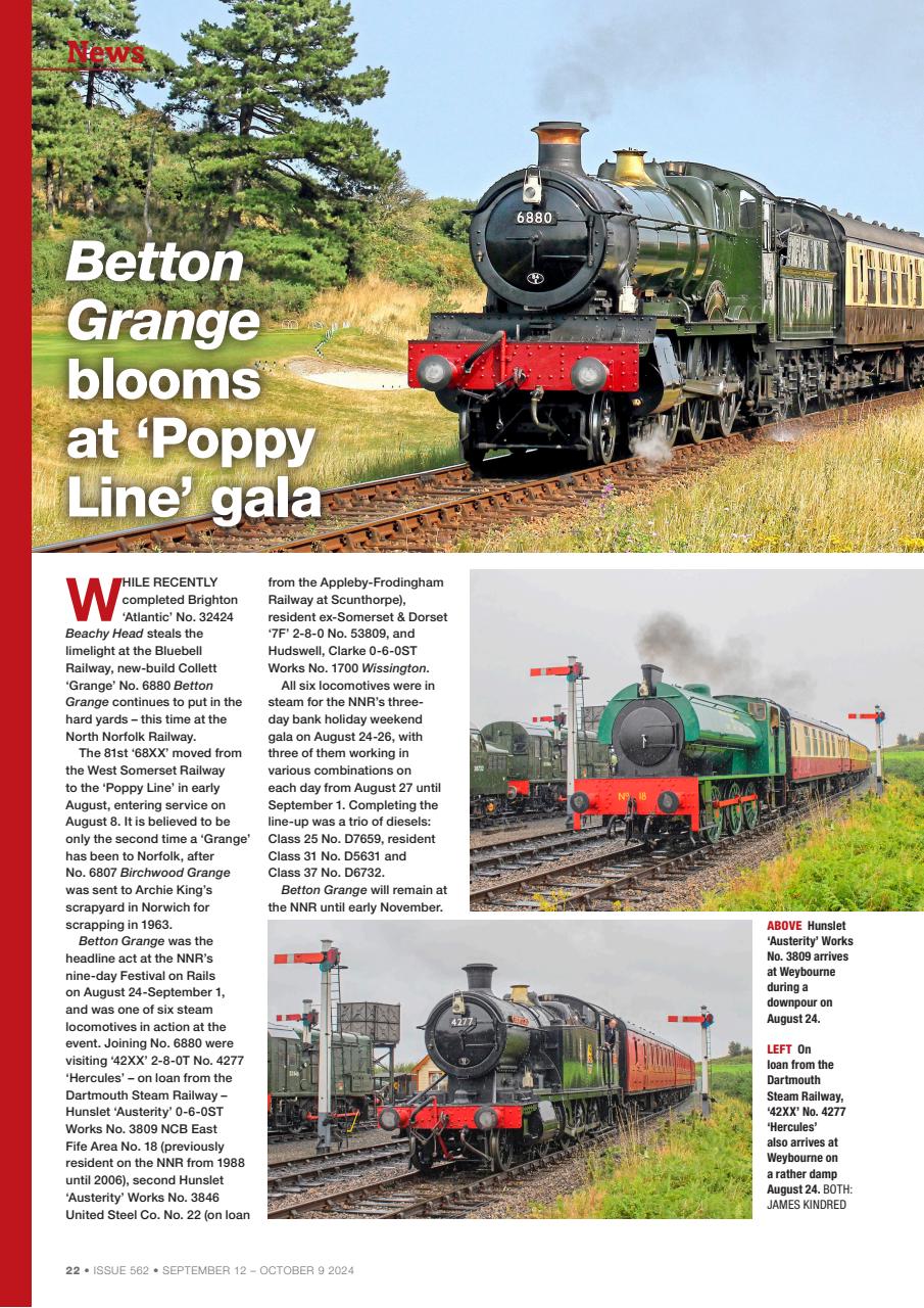 Steam Railway Preview Pages