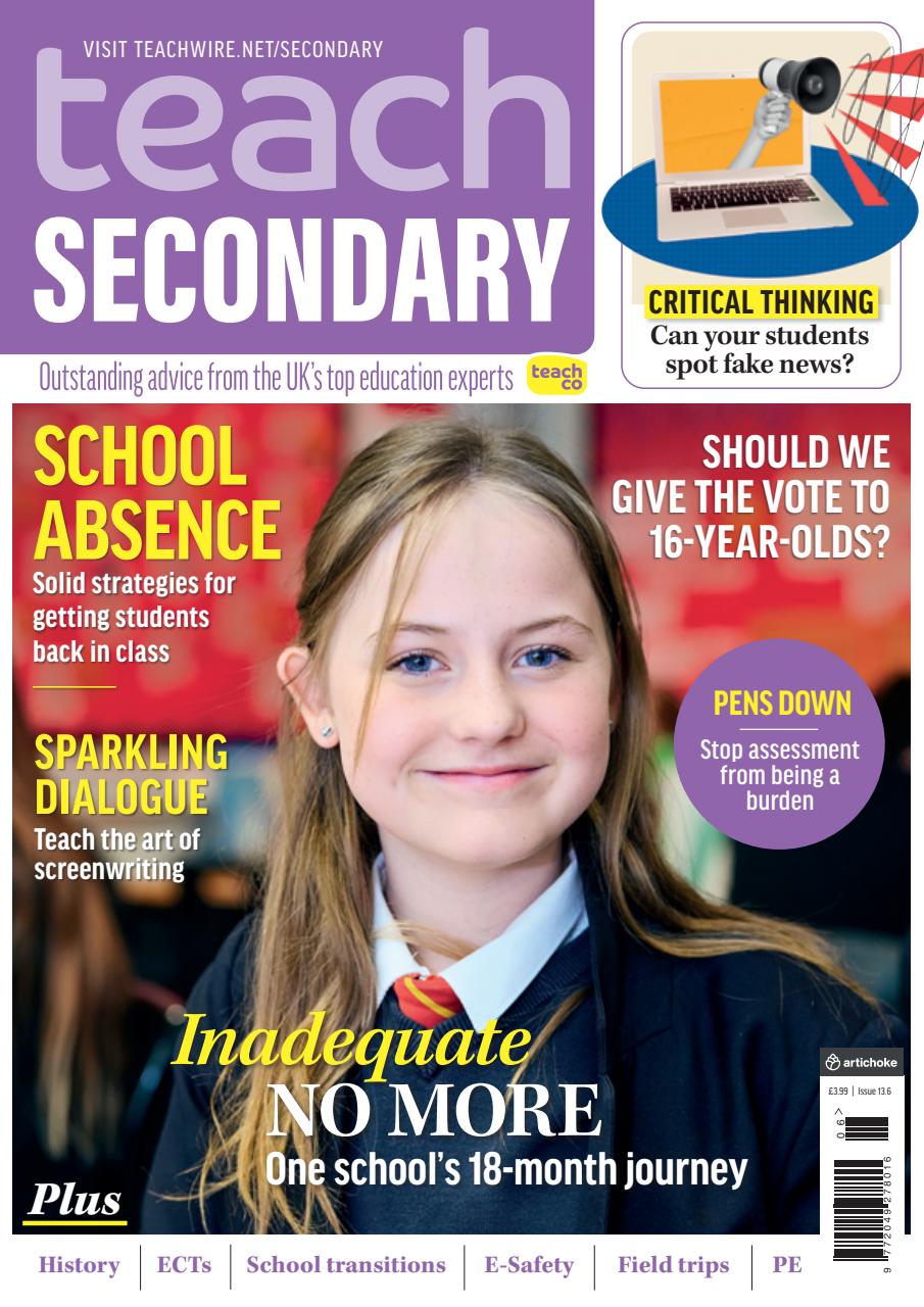 Teach Secondary Preview Pages