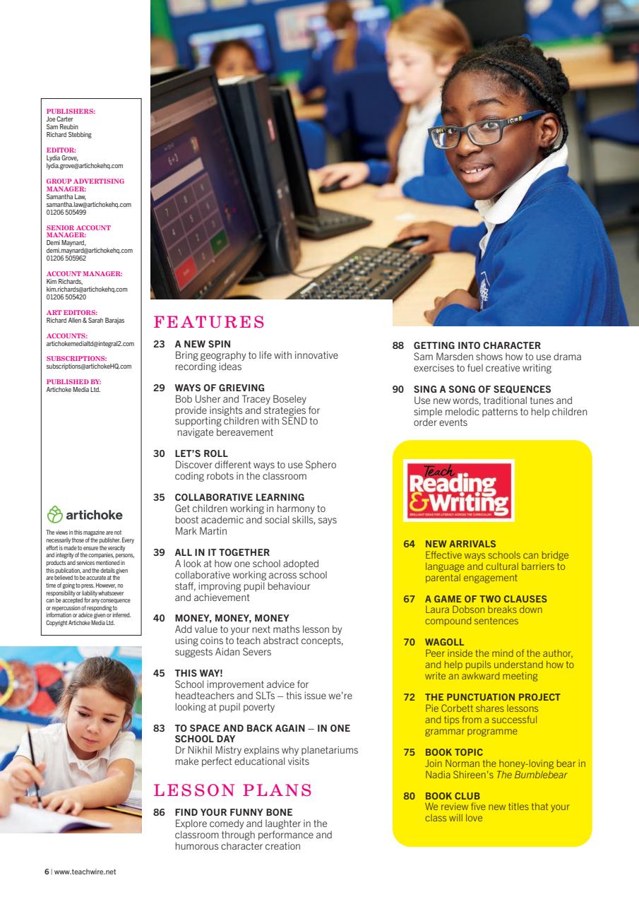 Teach Primary Preview Pages