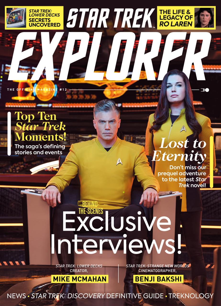 Star Trek Explorer Magazine Preview Pages