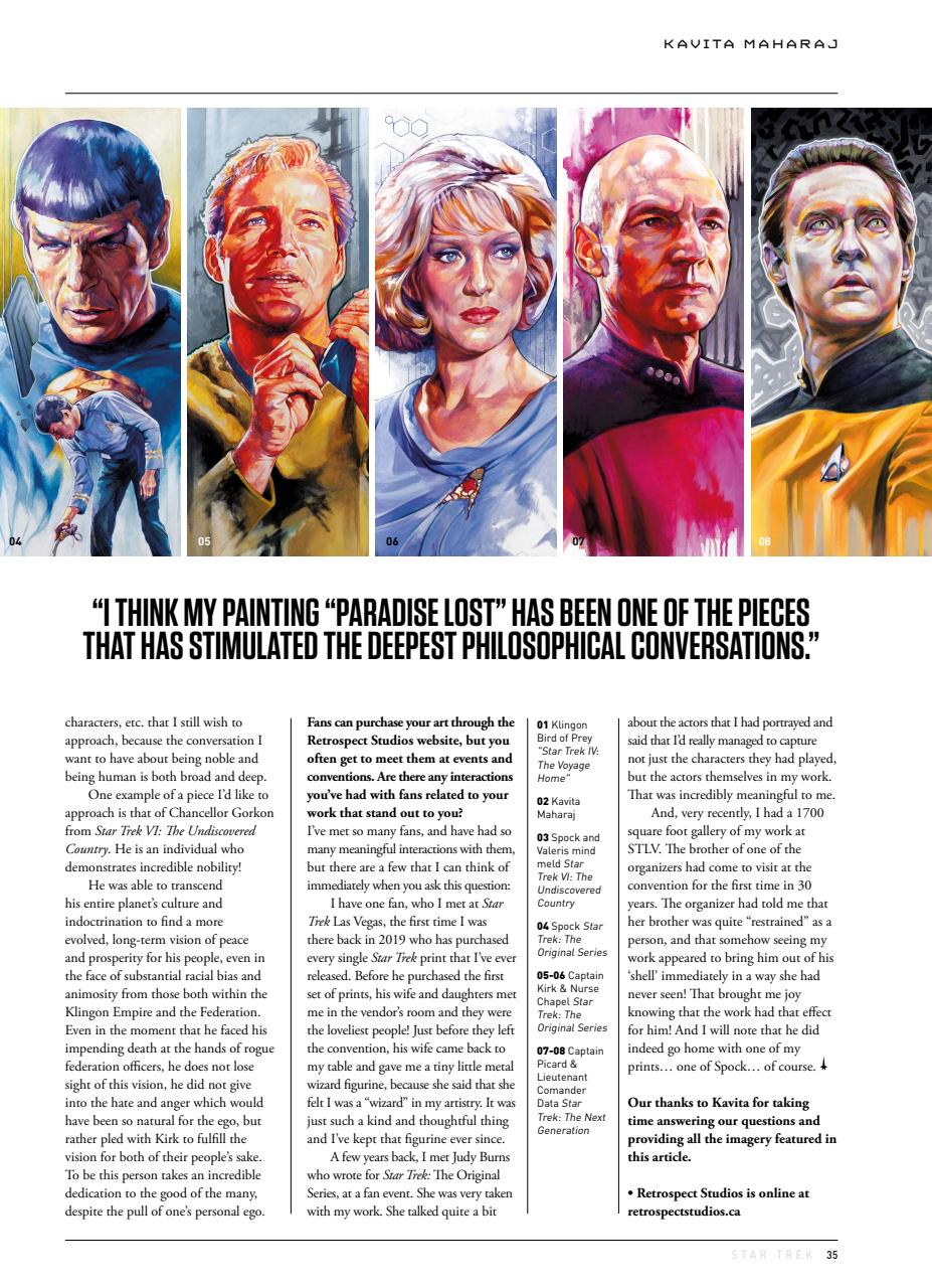 Star Trek Explorer Magazine Preview Pages