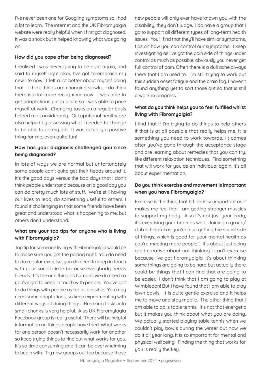 Fibromyalgia Magazine Preview Pages