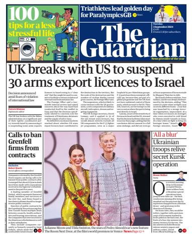 The Guardian Newspaper issue Tuesday, September 3, 2024
