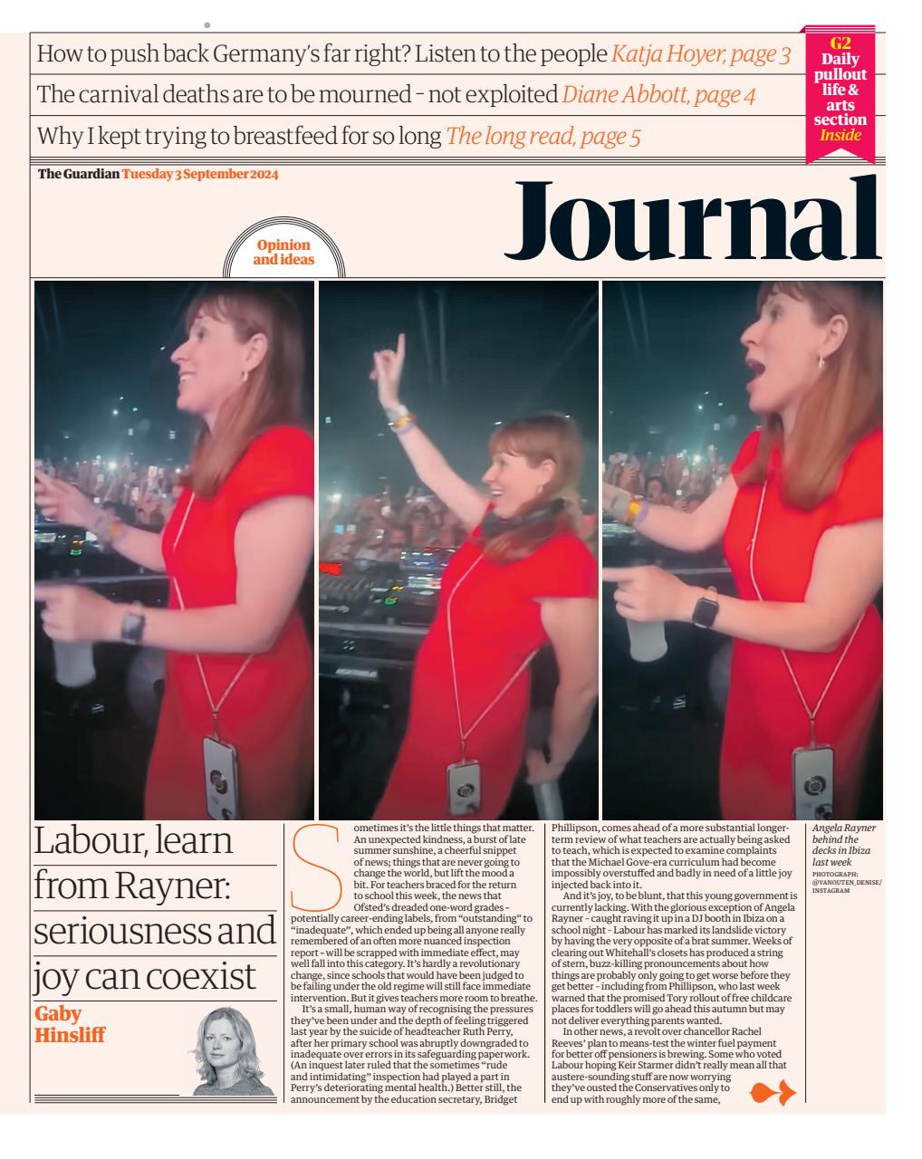 The Guardian Newspaper Preview Pages