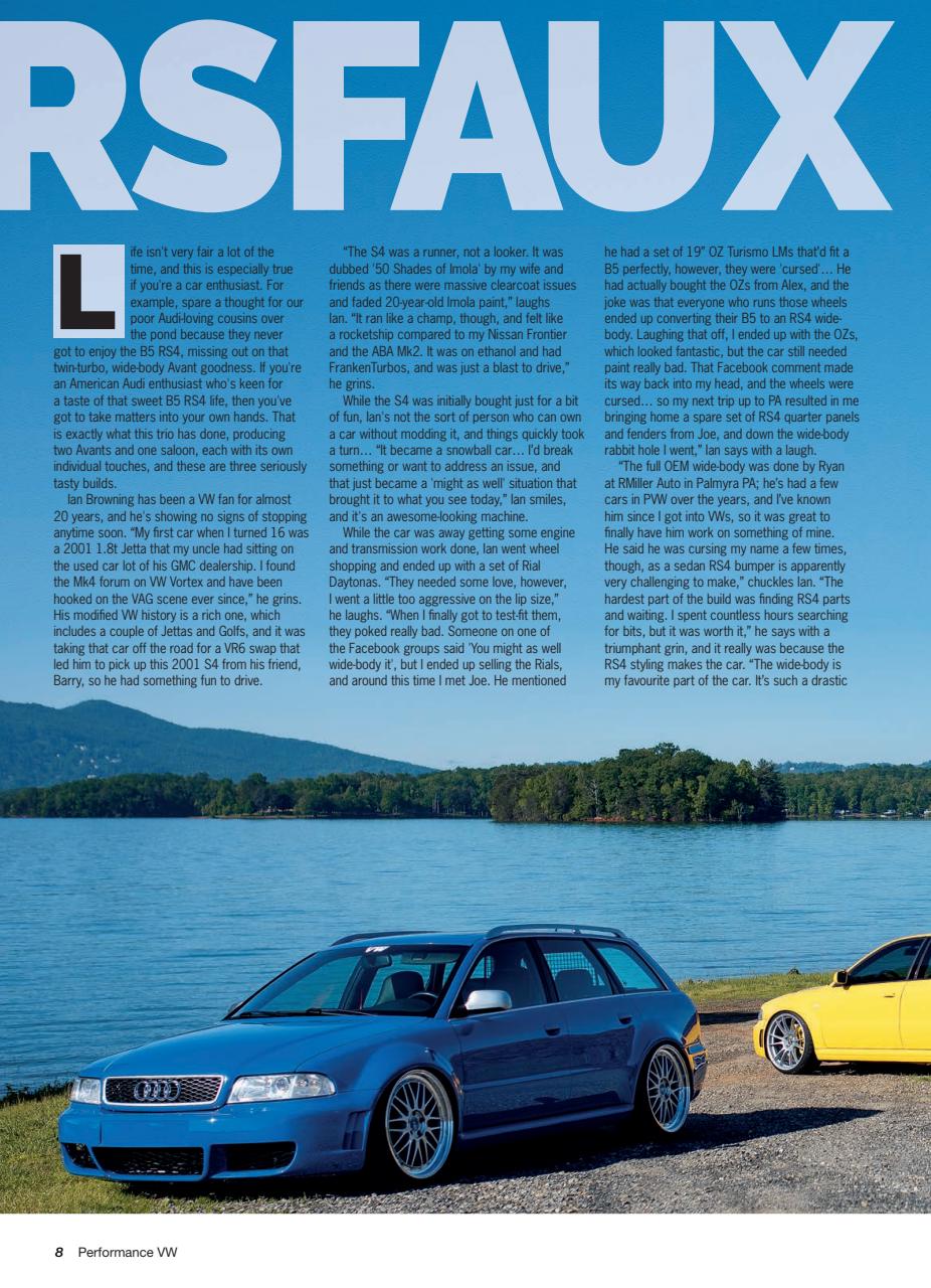 Performance VW Preview Pages