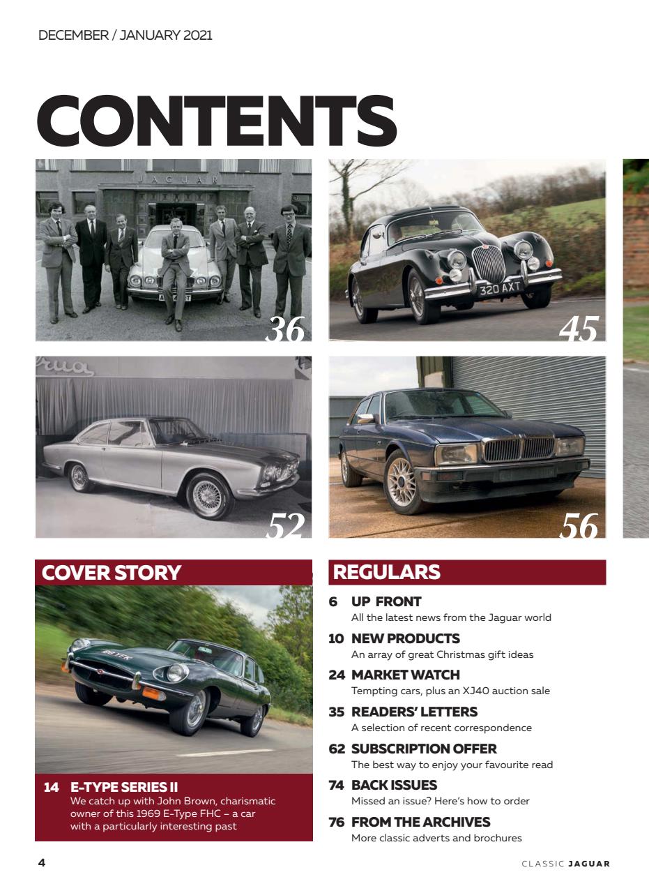 Classic Jaguar Preview Pages