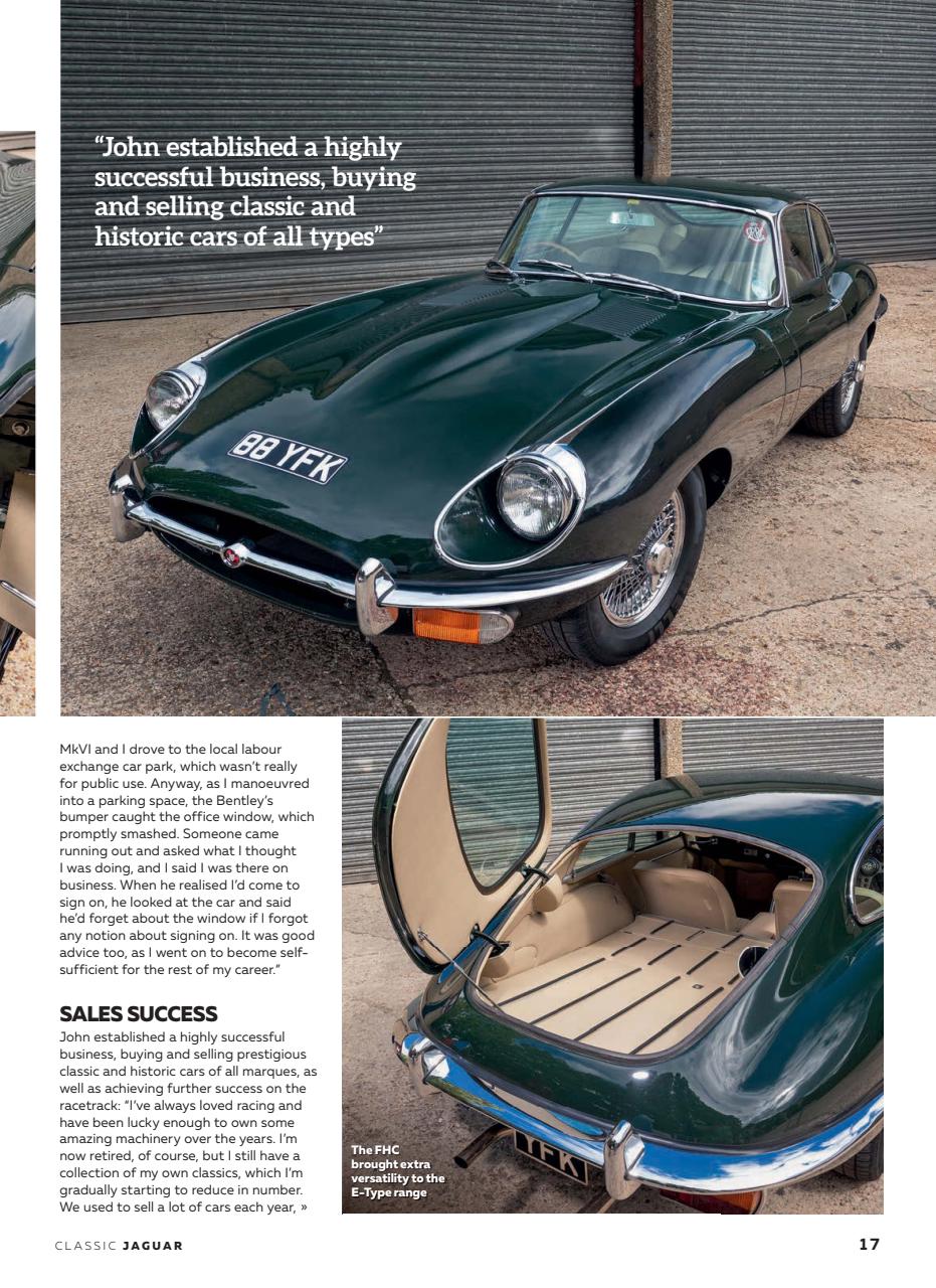 Classic Jaguar Preview Pages