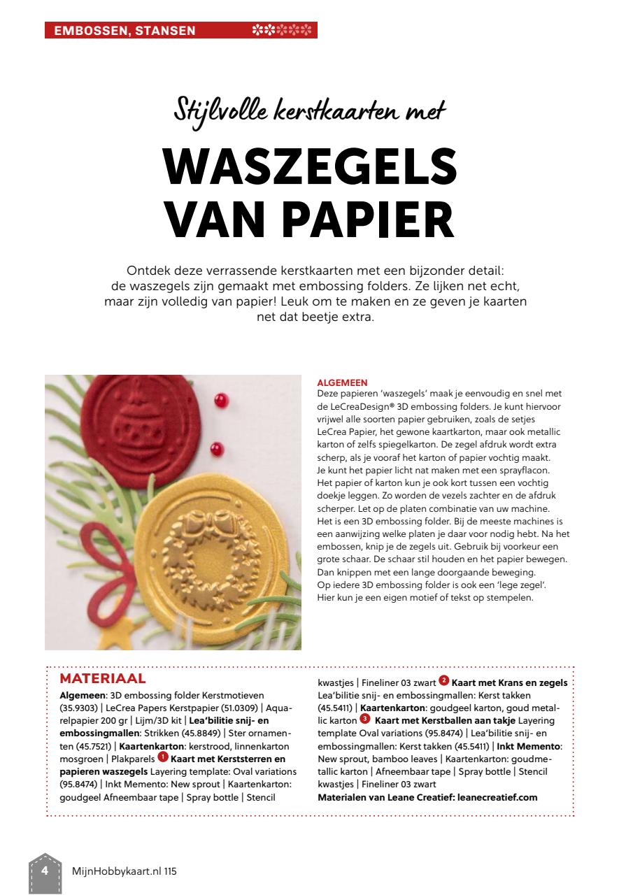 Mijn Hobbykaart XL Preview Pages