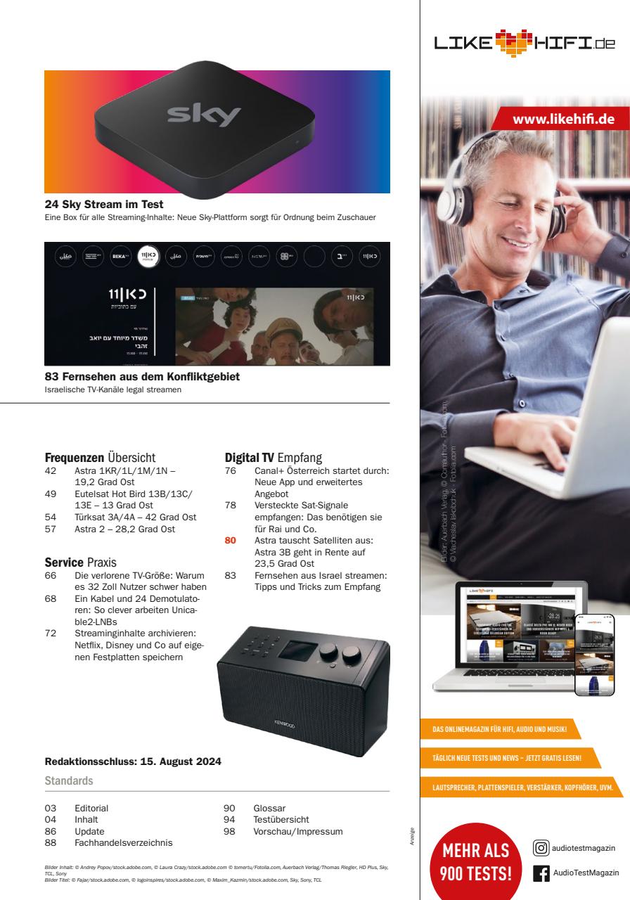 Digital Fernsehen Preview Pages