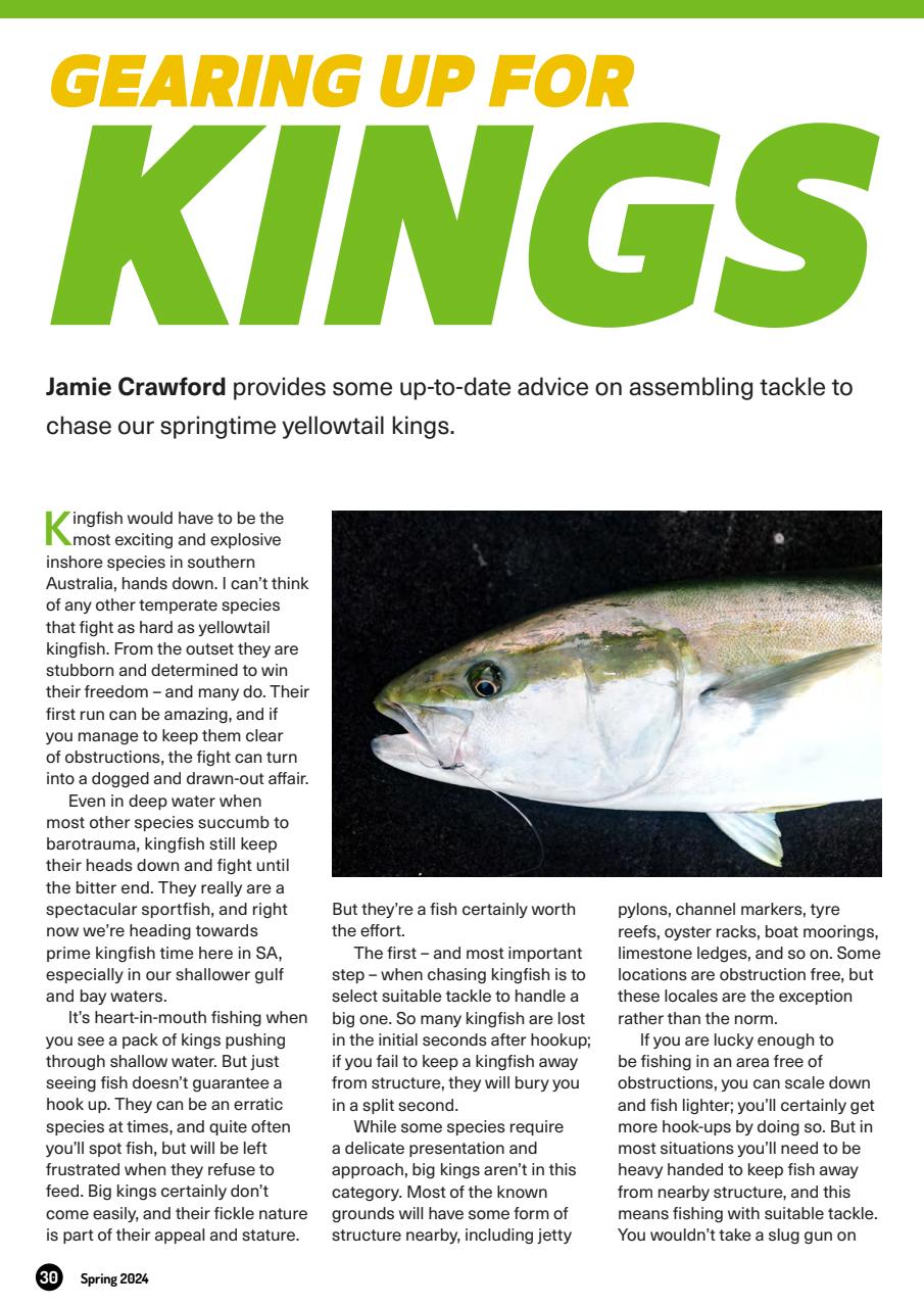 South Australian Angler Preview Pages