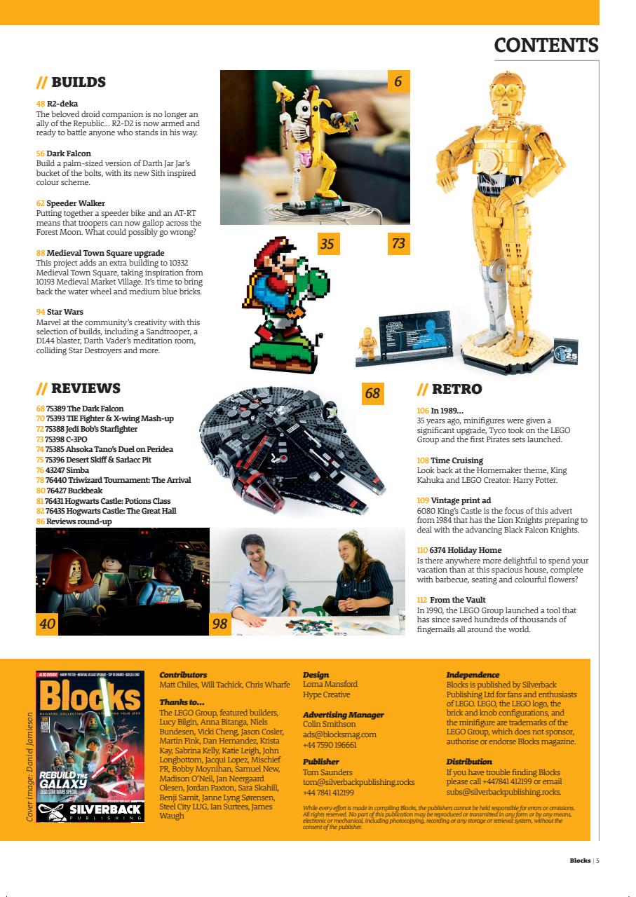 Blocks Magazine Preview Pages