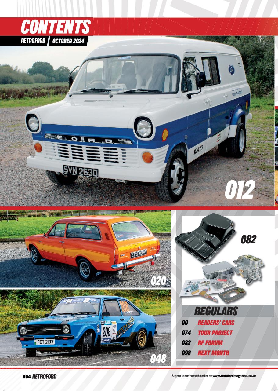 Retro Ford Preview Pages