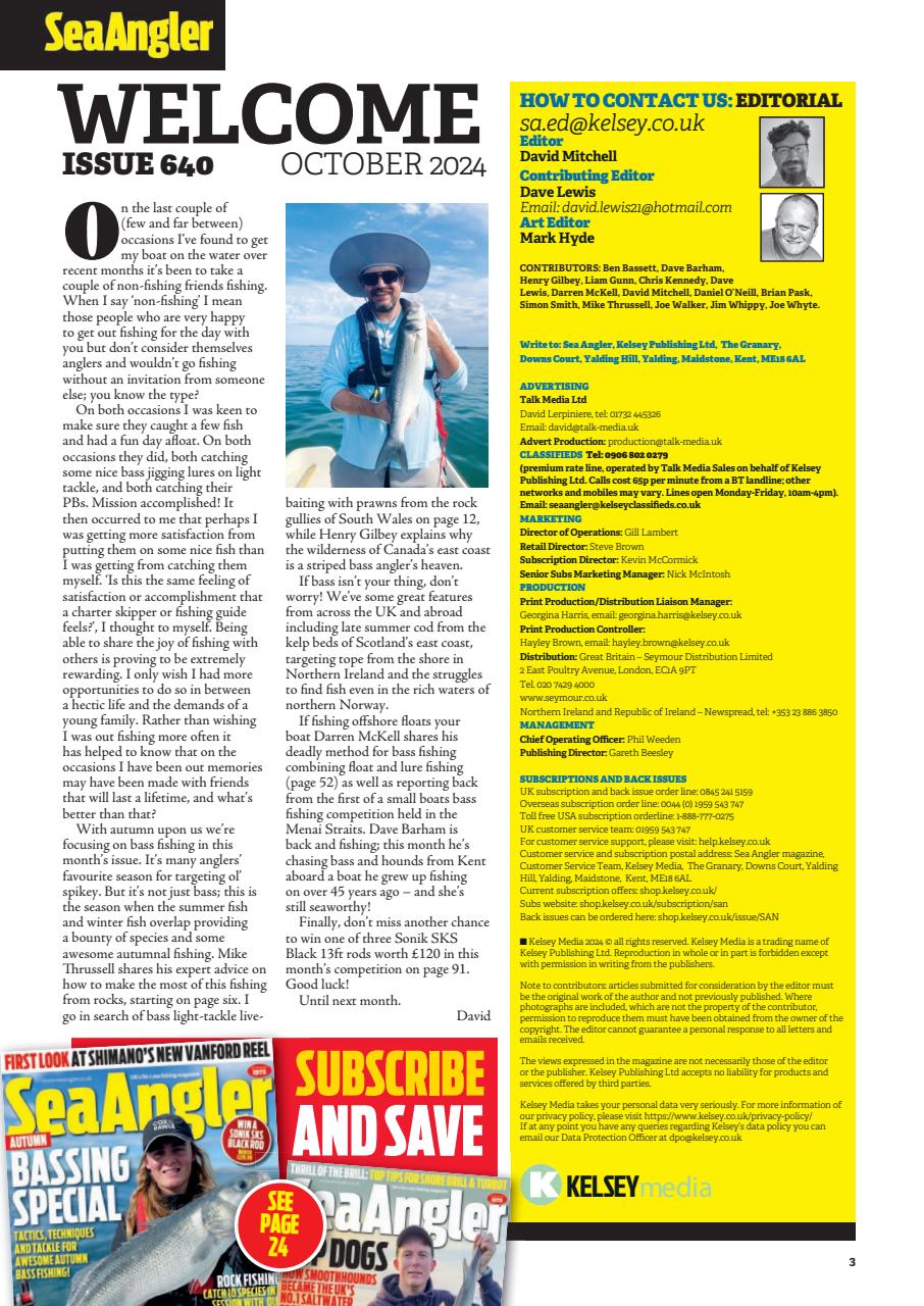 Sea Angler Preview Pages