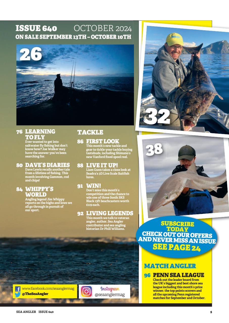 Sea Angler Preview Pages