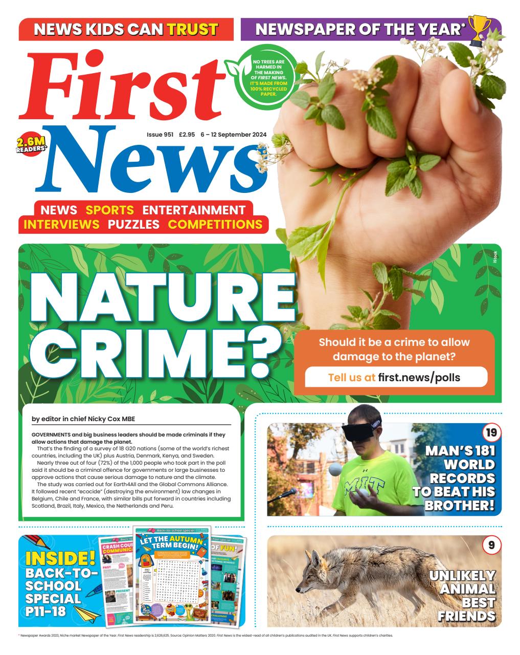First News Preview Pages