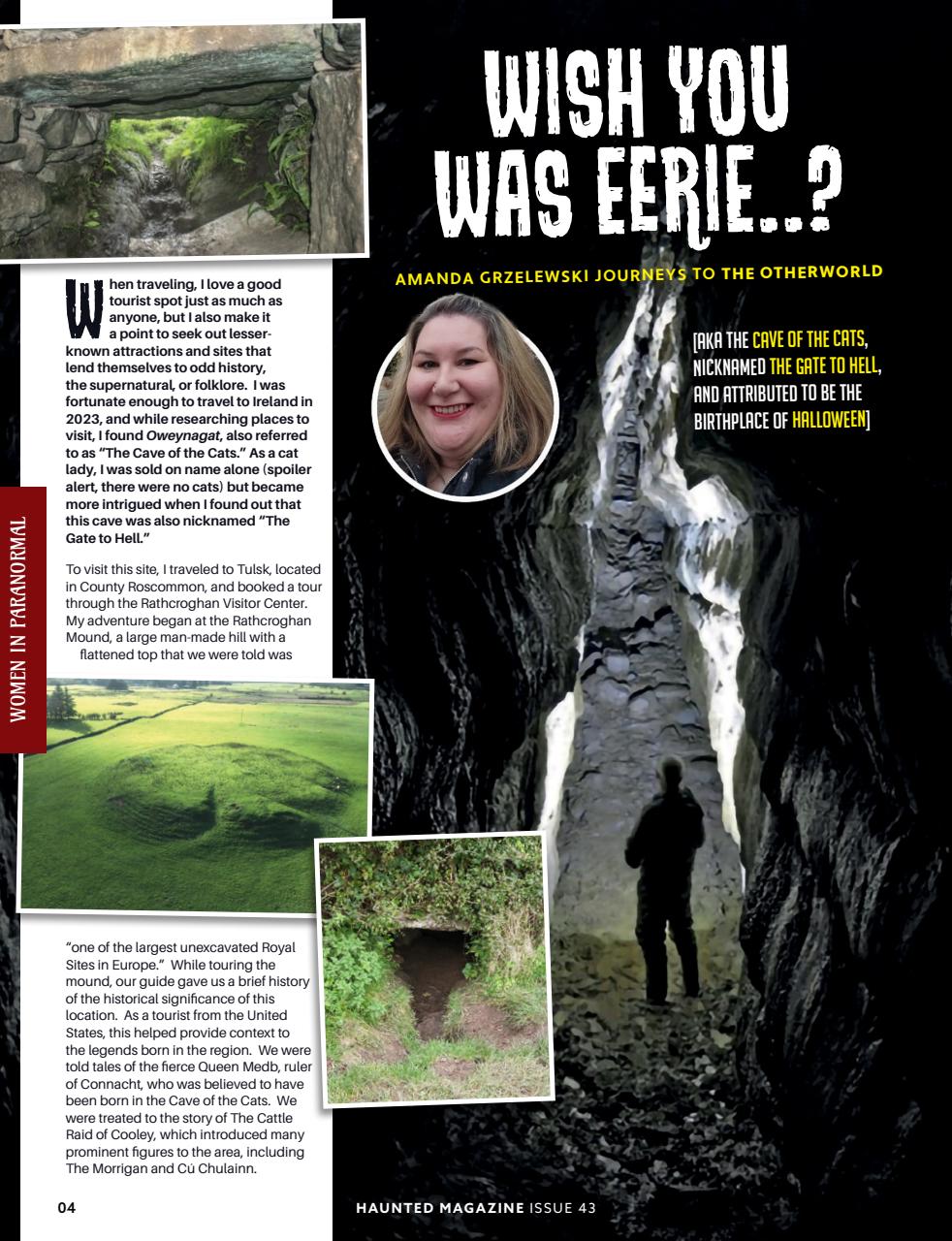 Haunted Magazine Preview Pages