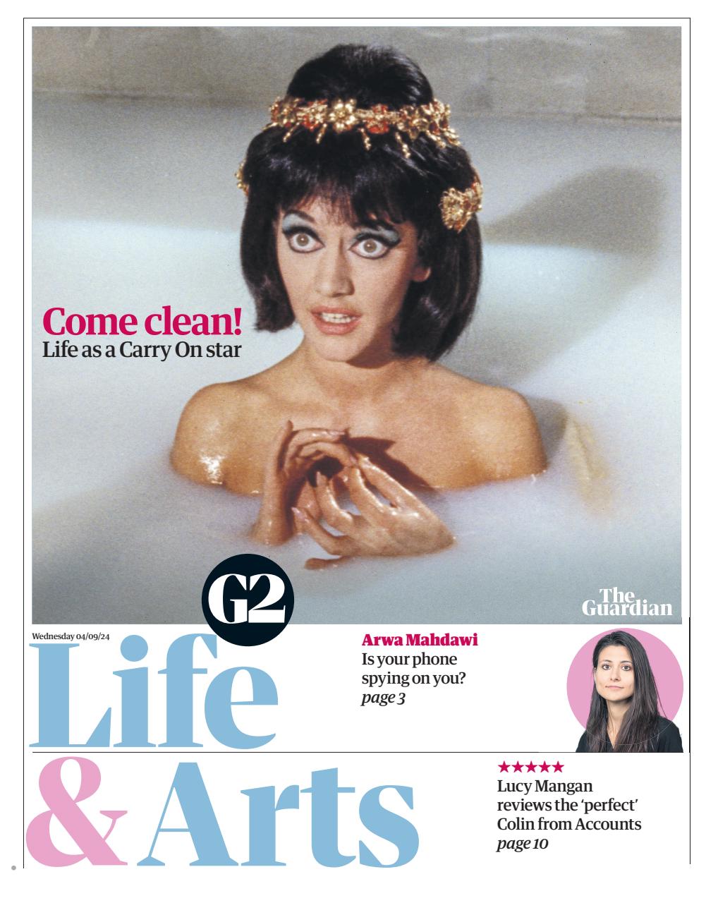 The Guardian Newspaper Preview Pages