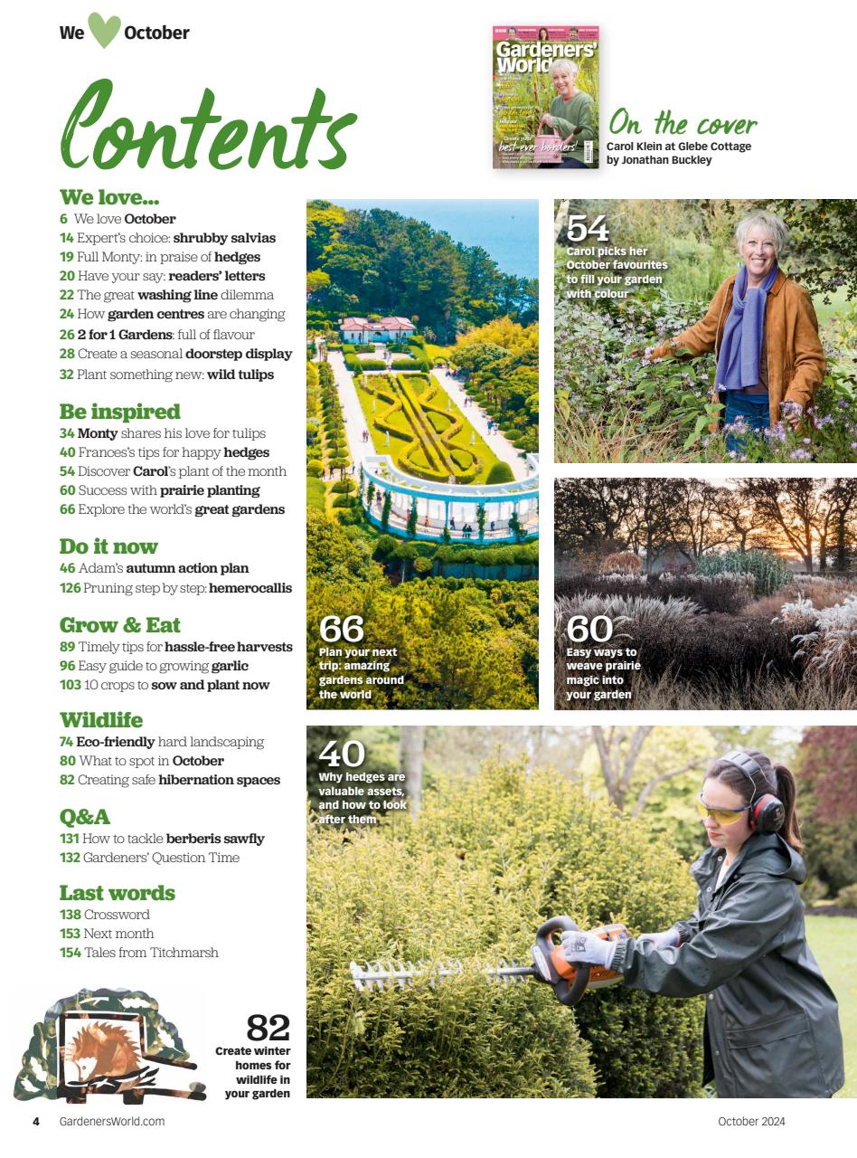 BBC Gardeners’ World Magazine Preview Pages
