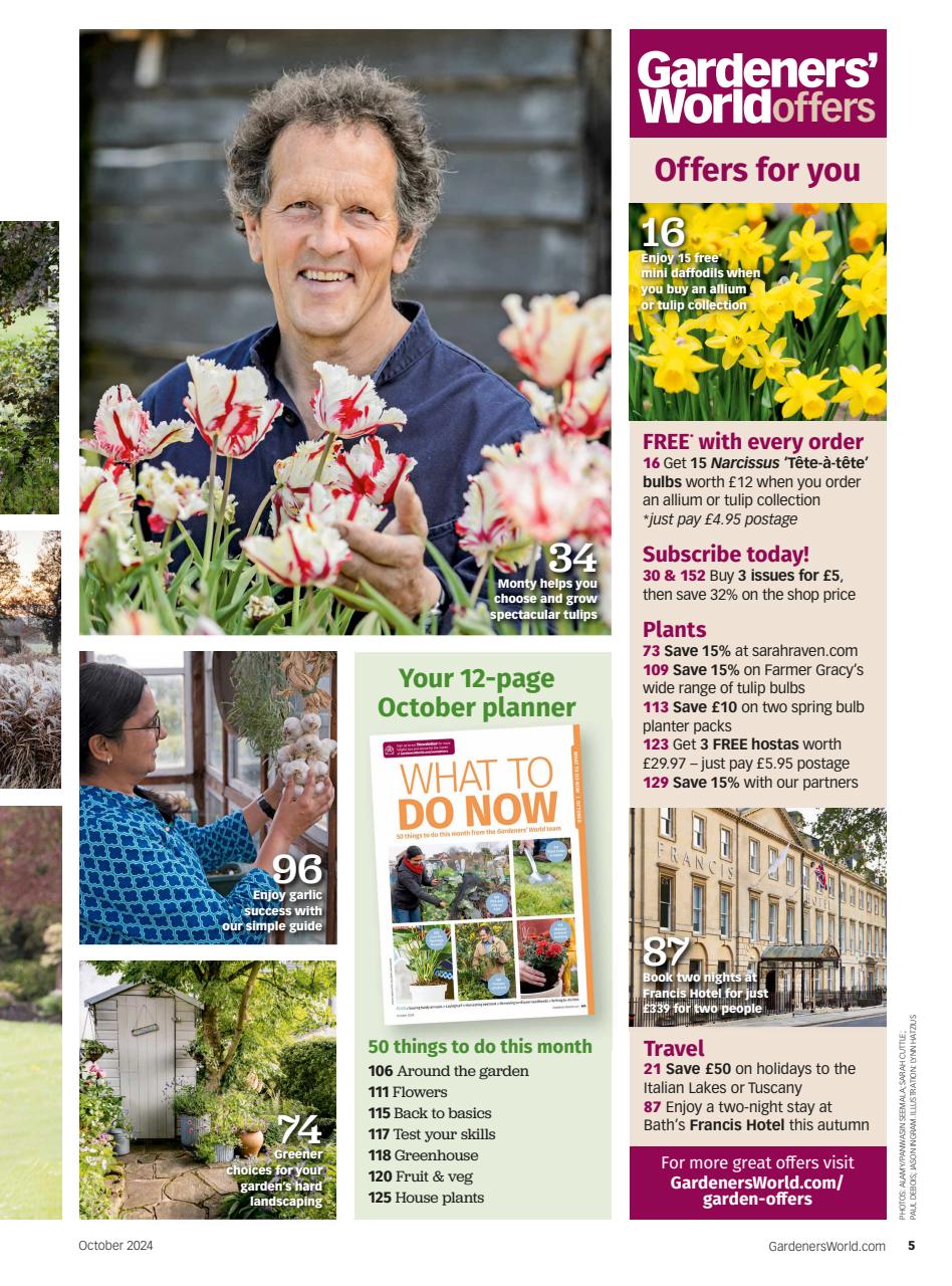 BBC Gardeners’ World Magazine Preview Pages