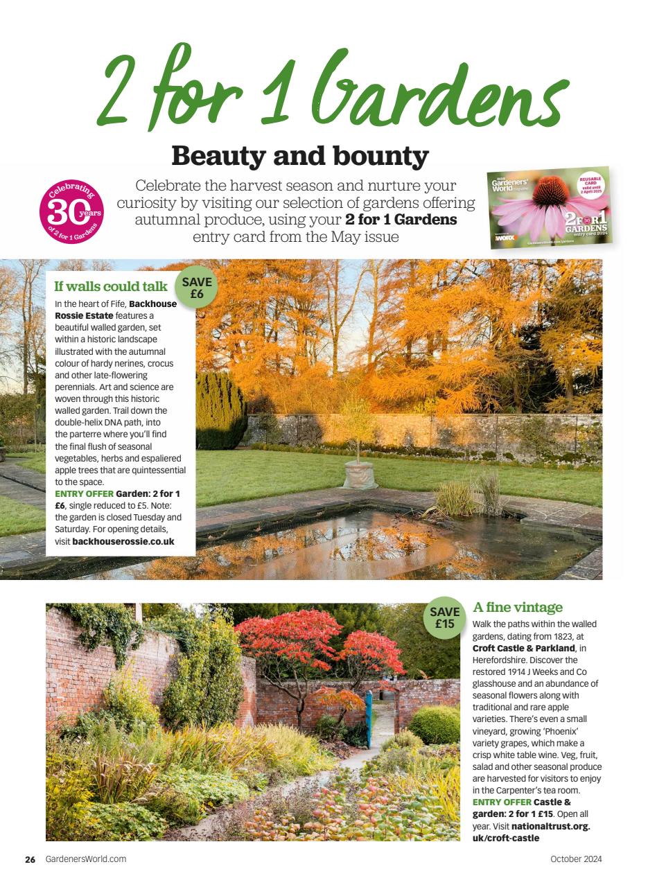 BBC Gardeners’ World Magazine Preview Pages