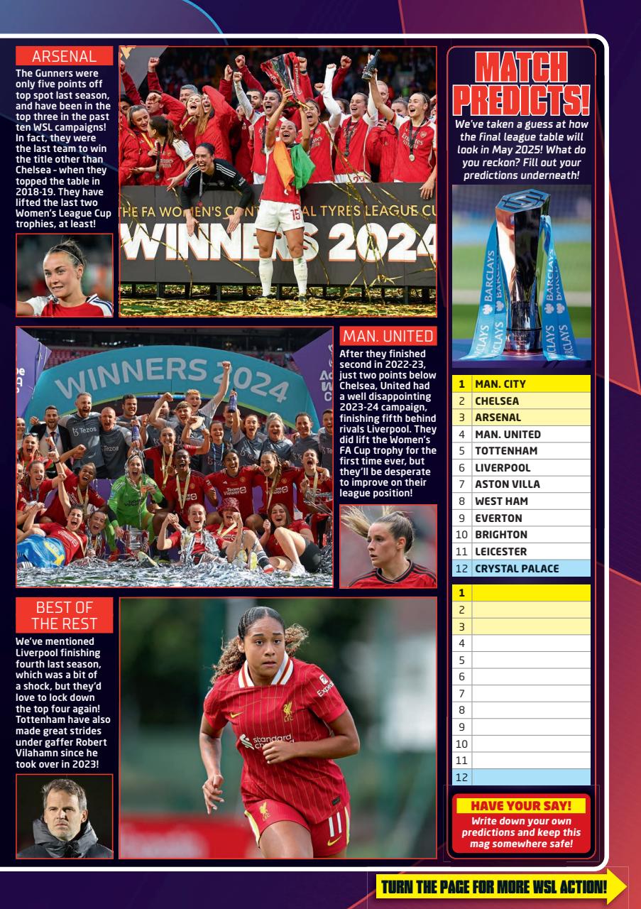 Match Preview Pages