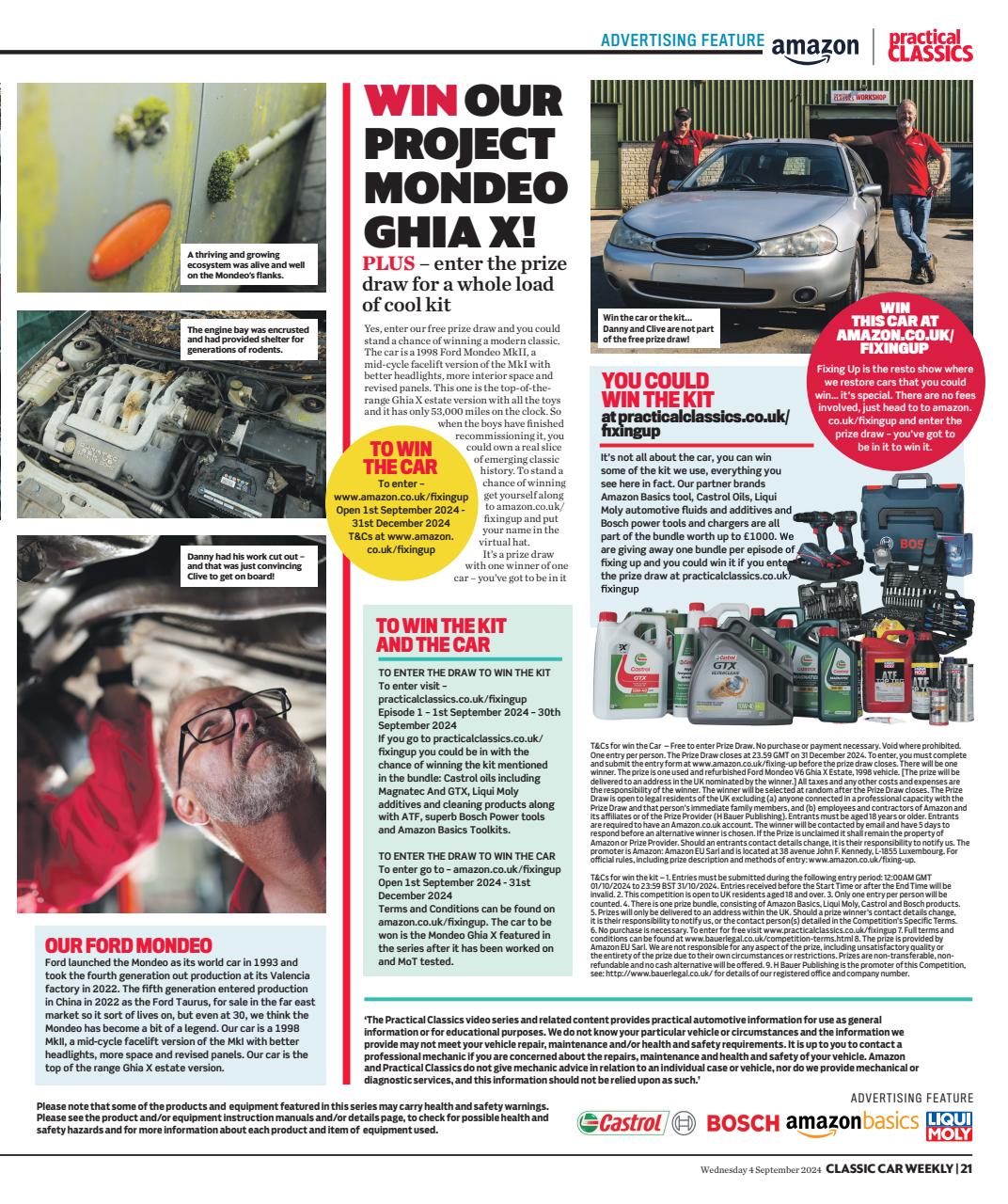 Classic Car Weekly Preview Pages