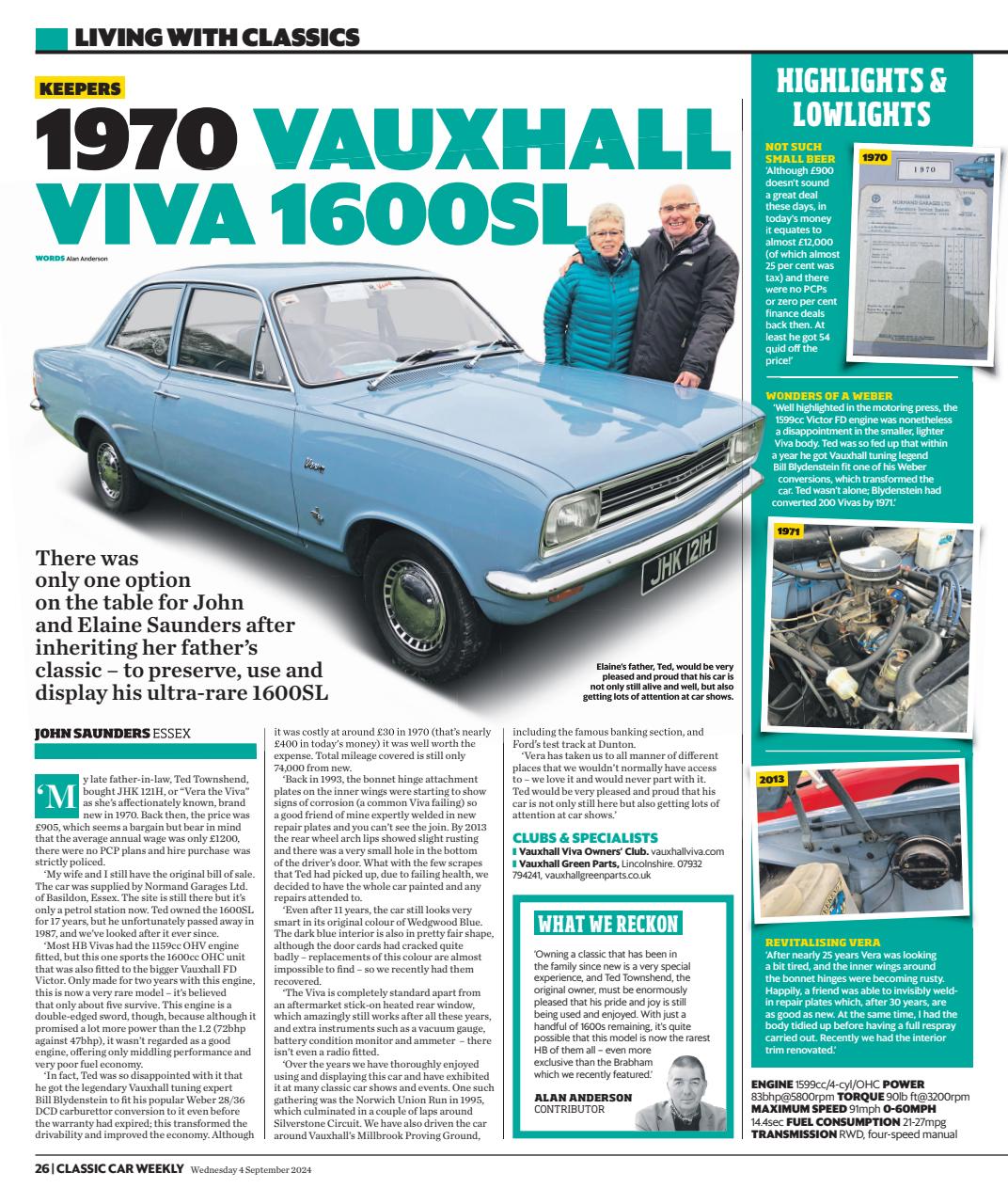 Classic Car Weekly Preview Pages