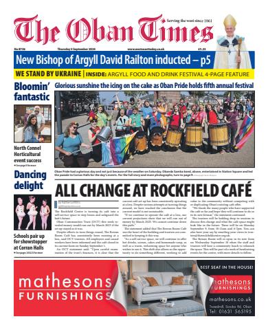 The Oban Times & Lochaber Times issue Thursday, September 05, 2024