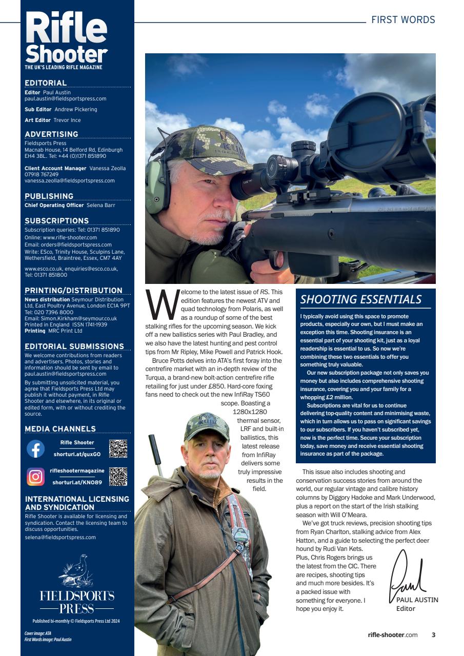 Rifle Shooter Preview Pages