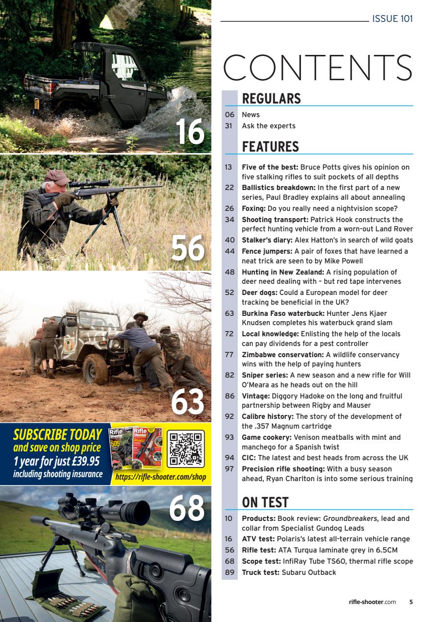 Rifle Shooter Preview Pages