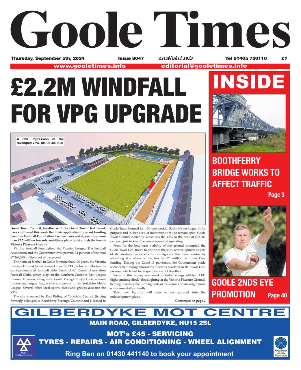 Goole Times Preview Pages
