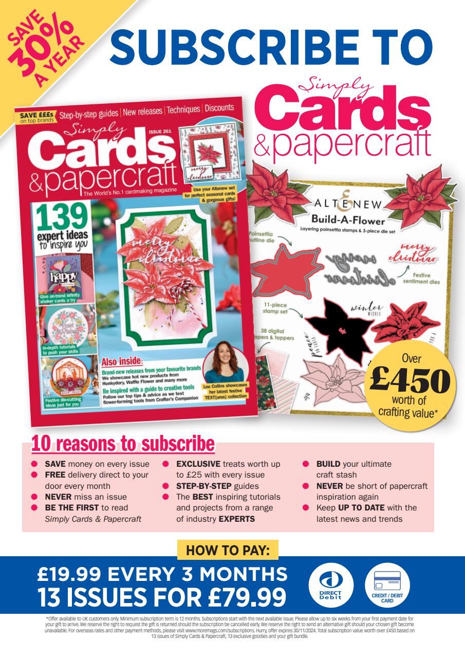 Simply Cards & Papercraft Preview Pages