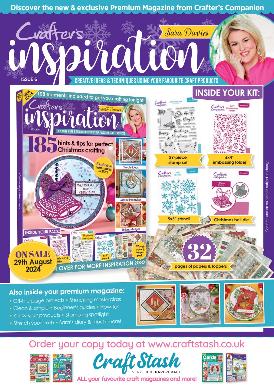 Simply Cards & Papercraft Preview Pages