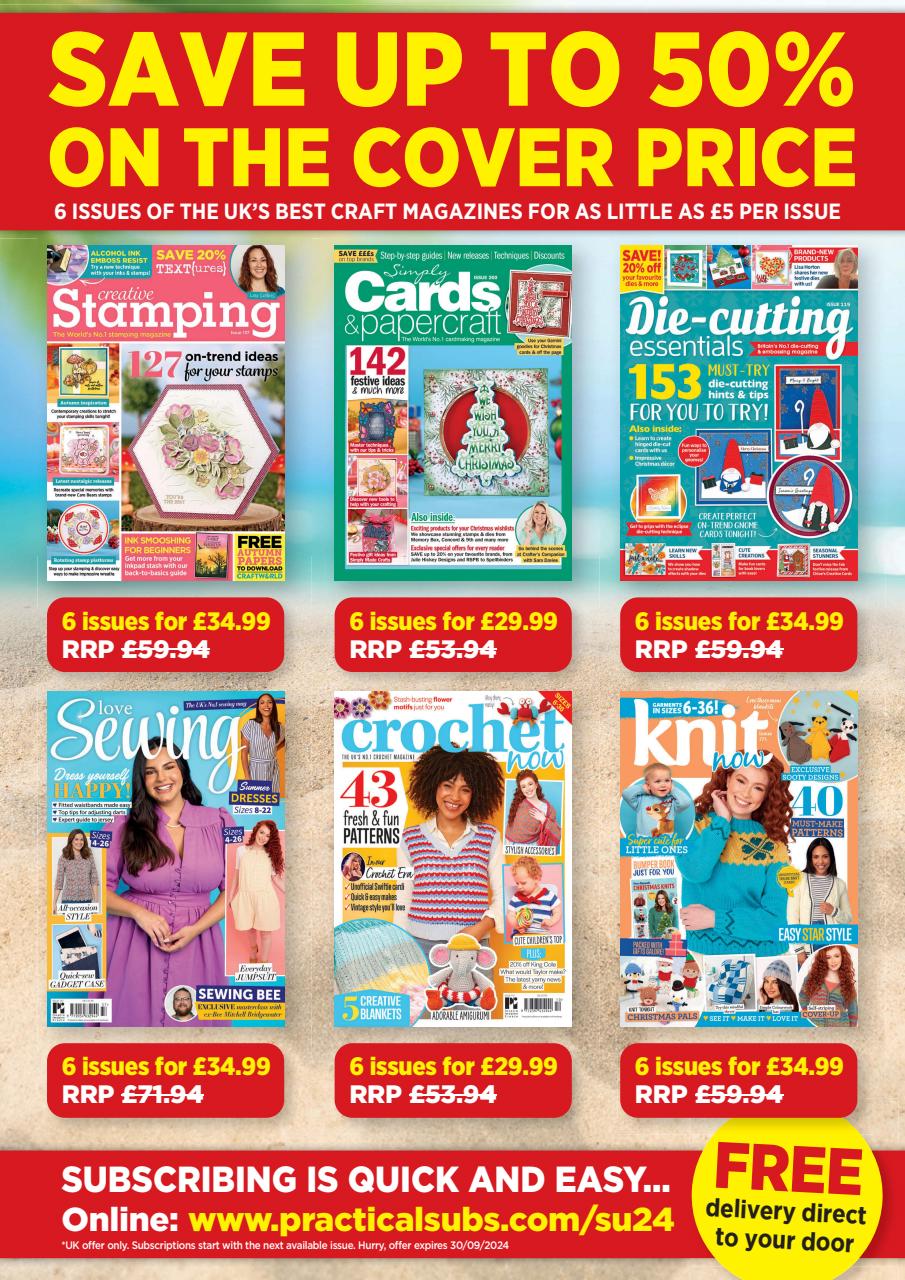 Simply Cards & Papercraft Preview Pages
