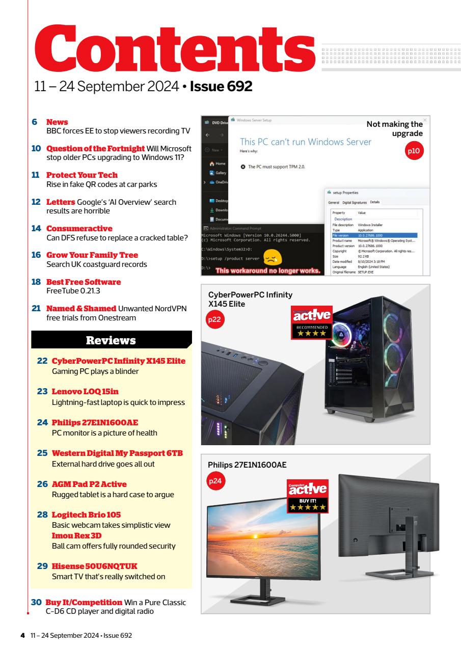 Computer Active Preview Pages