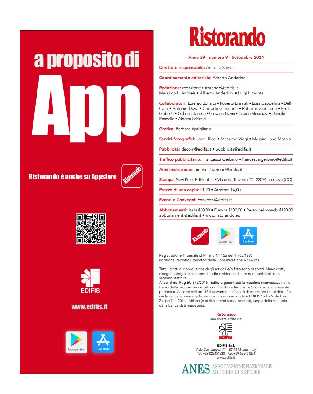 Ristorando Preview Pages