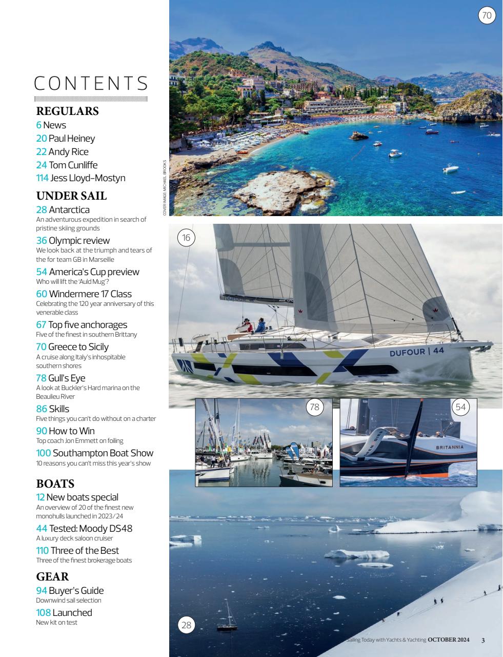 Yachts & Yachting Preview Pages