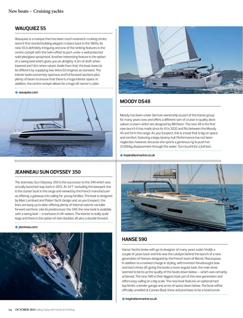 Yachts & Yachting Preview Pages