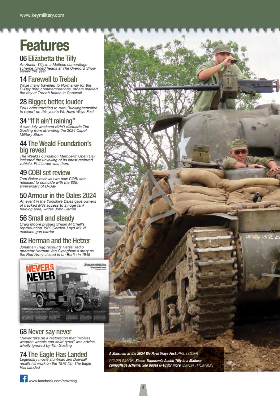 Classic Military Vehicle Preview Pages